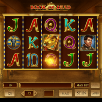 Casinia - Book of Dead Slot Game - Play'n GO
