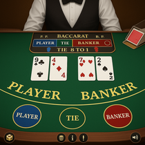 Casinia - Baccarat Table Game - Online Casino Netherlands