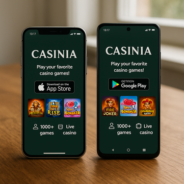 Casinia Casino - Browser Platform - Geen App Download Nodig